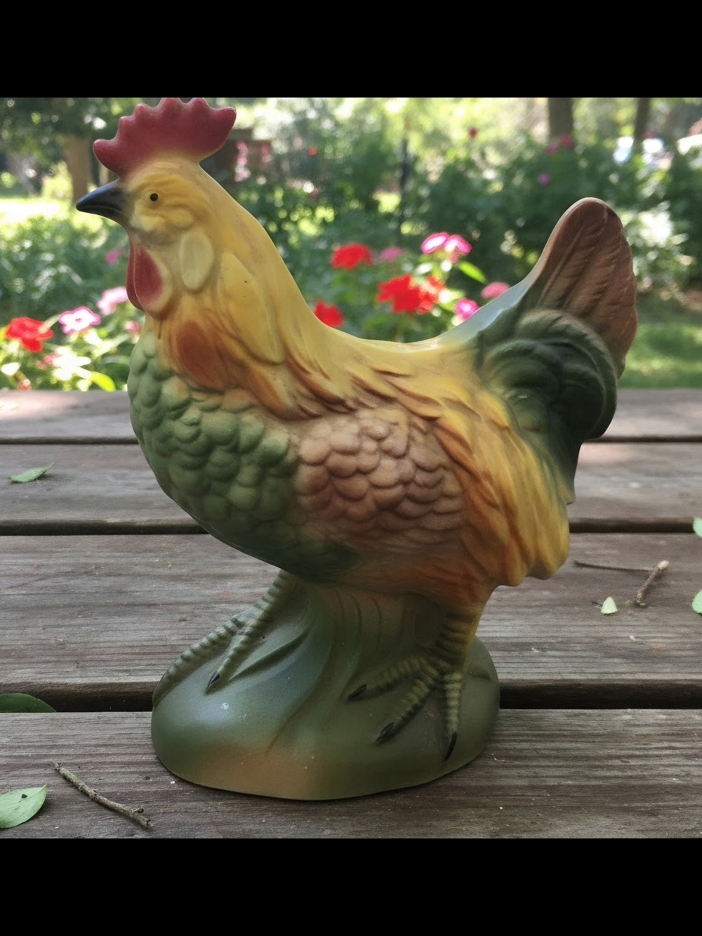 Vintage Japan 9 inch rooster
